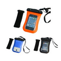 ABS Clip PVC Armband Waterproof Pouch With Lanyard